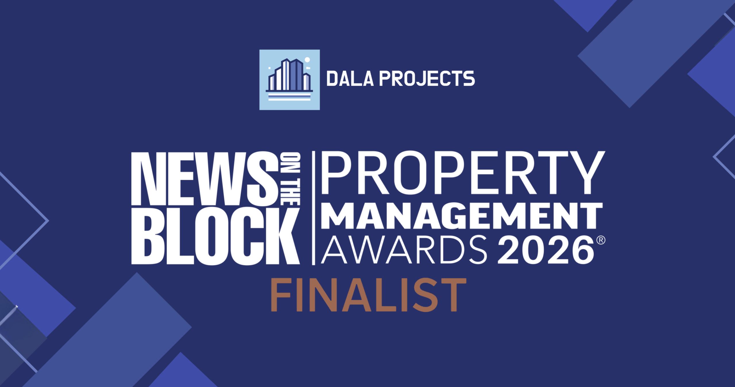 DALA Projects named a finalist at the News on the Block Property Management Awards 2026 for its Grand Ocean remediation project