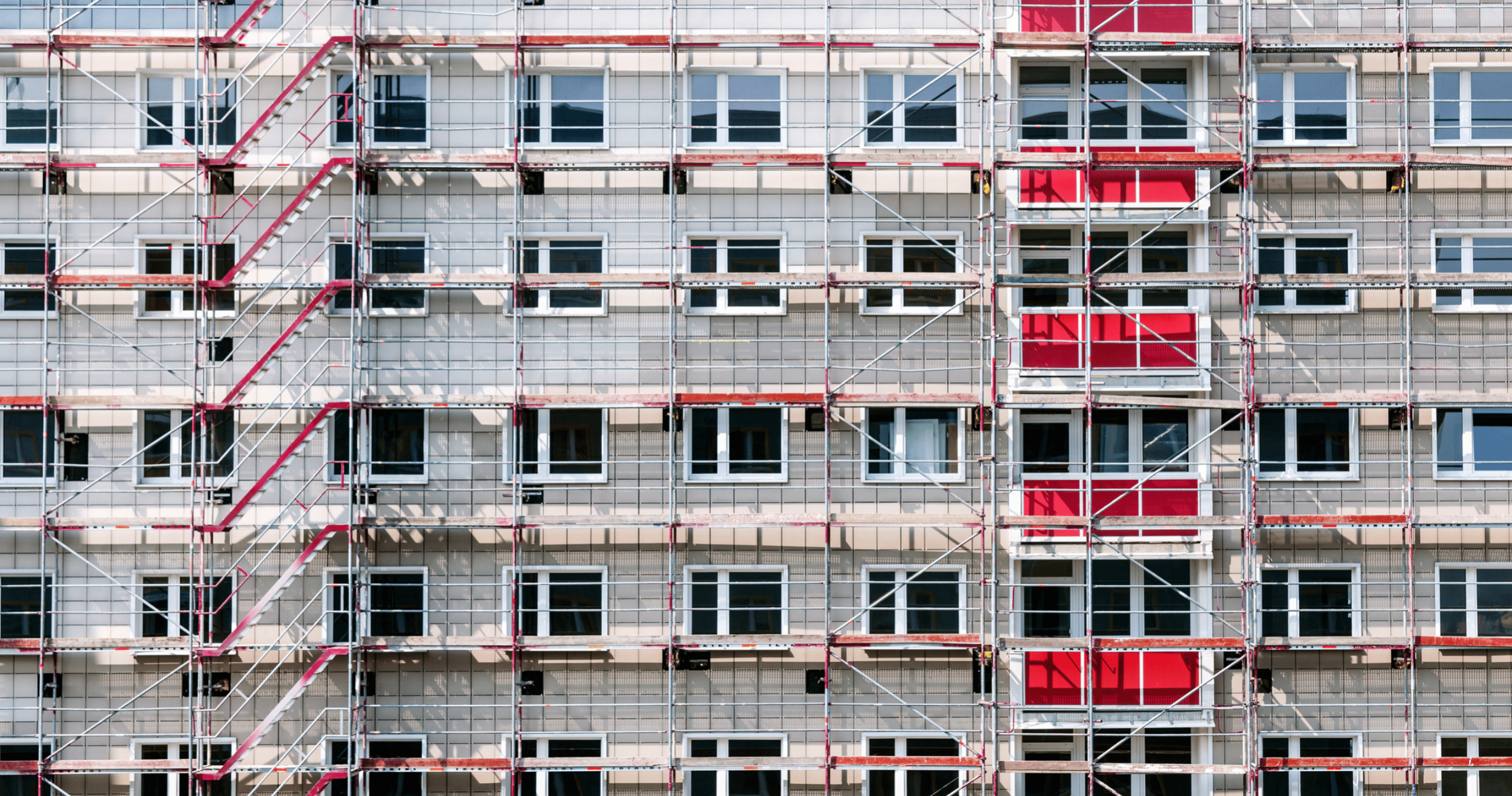 DALA Blog – Your Building Has a Cladding Problem (1) Building with scaffolding.